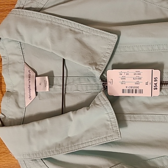 NWT CJ Banks Zip Jacket - Picture 2 of 5